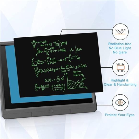 LCD Writing Tablet 15 Inch, Erasable Electronic Writing Pad, Large Doodle Board - Picture 2 of 6